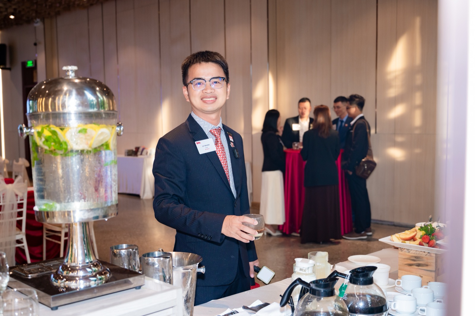 Lê Tấn Đào tại sự kiện BNI