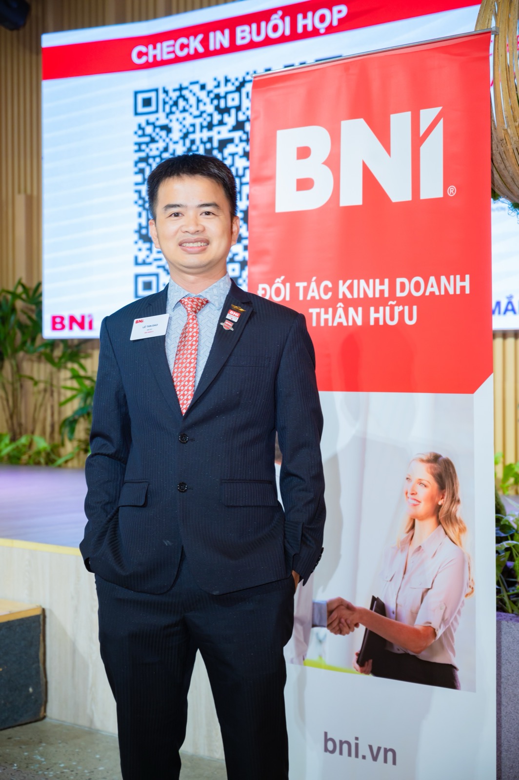 Lê Tấn Đào tại buổi họp BNI BEST