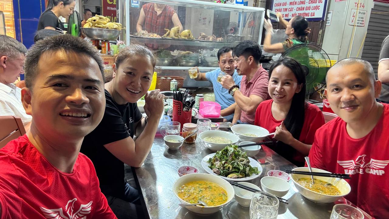 Bữa tối cùng đồng đội BNI ở Nghệ An