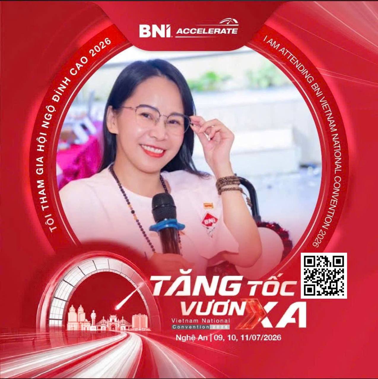 Coach Diễm Thúy tại Đại hội BNI Việt Nam 2026