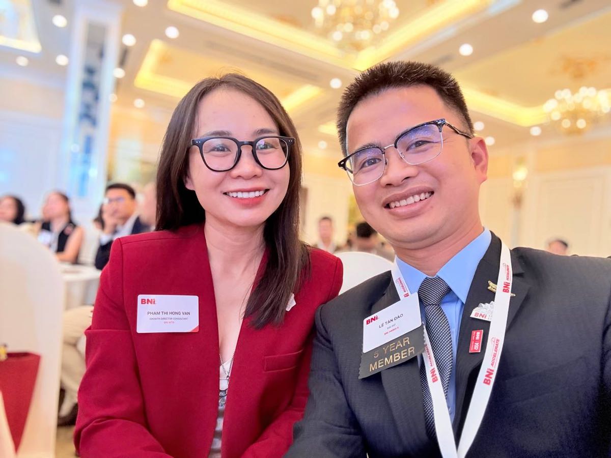 Lê Tấn Đào kết nối cùng đồng đội BNI