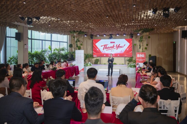 Lê Tấn Đào chia sẻ trước cộng đồng doanh nghiệp BNI