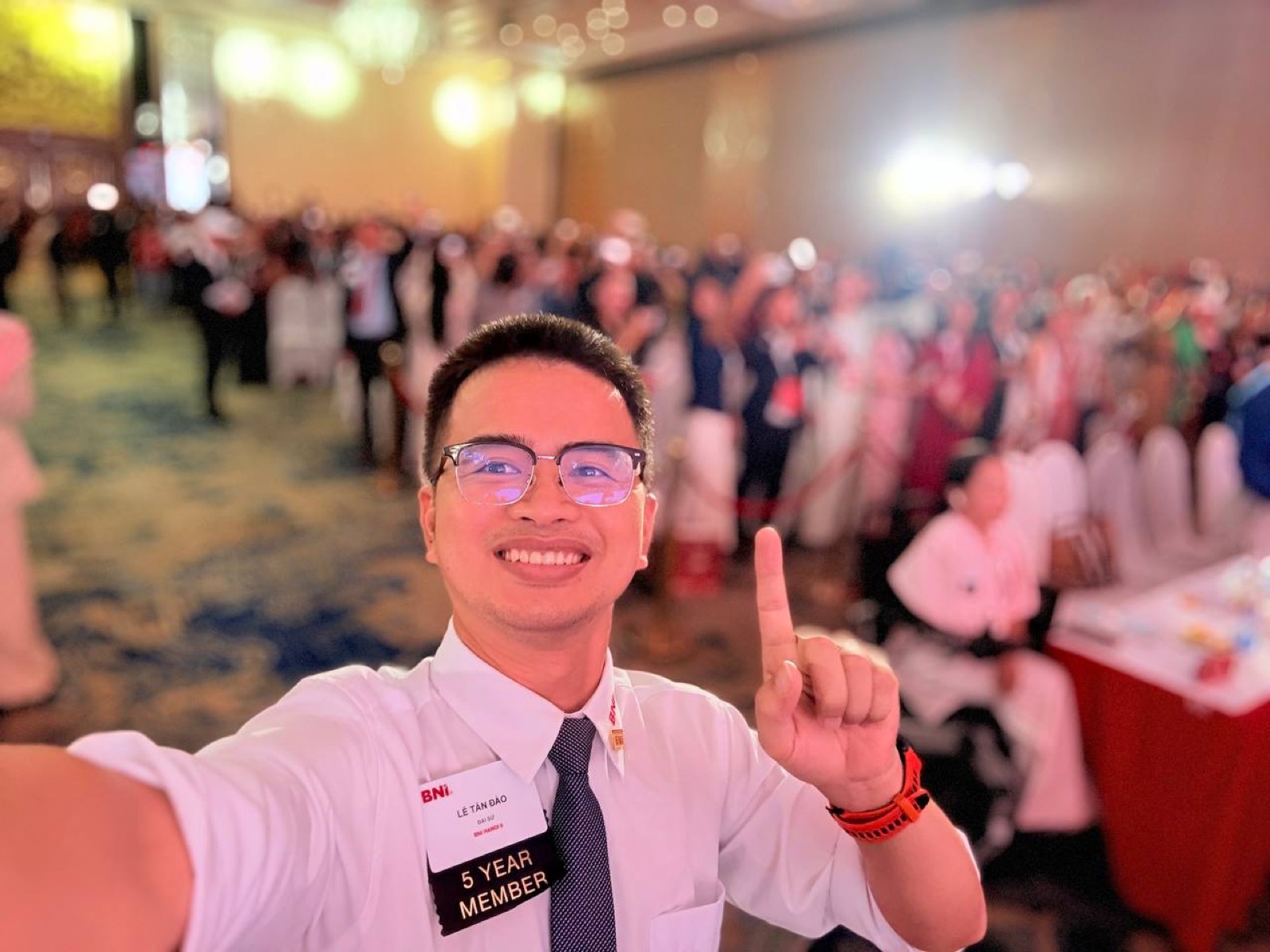 Lê Tấn Đào giữa cộng đồng BNI tại Hội Ngộ Đỉnh Cao 2026 Vinh