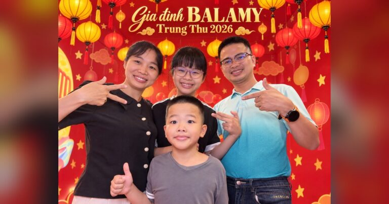 Cùng con lớn lên — gia đình BALAMY, Trung Thu 2026