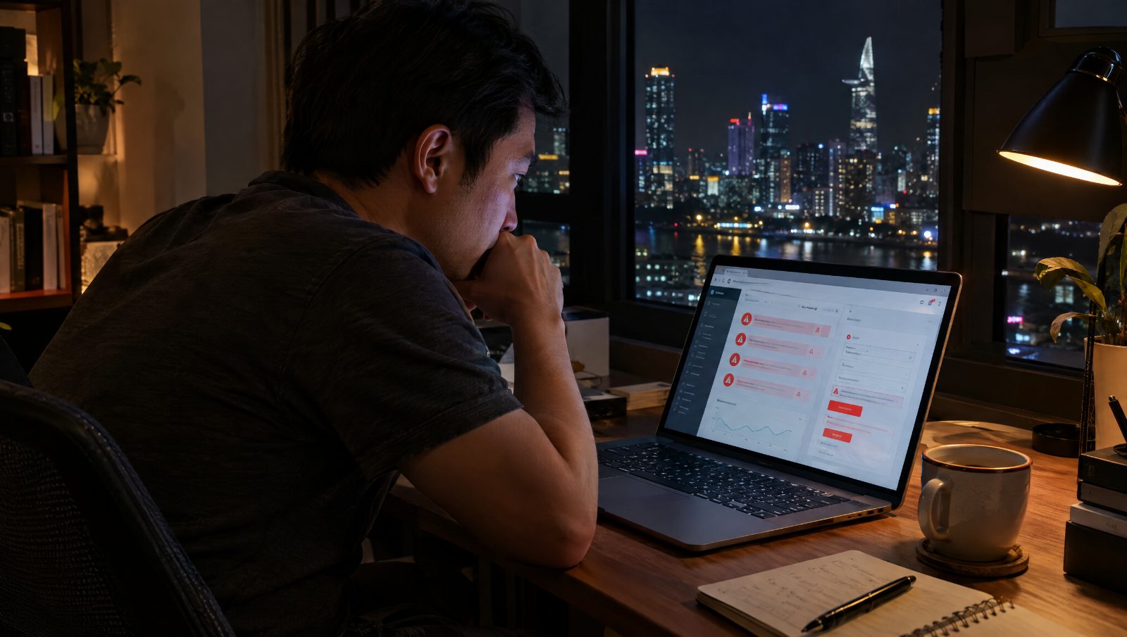 Đêm mở website: bảng quản trị báo nhiều lỗi