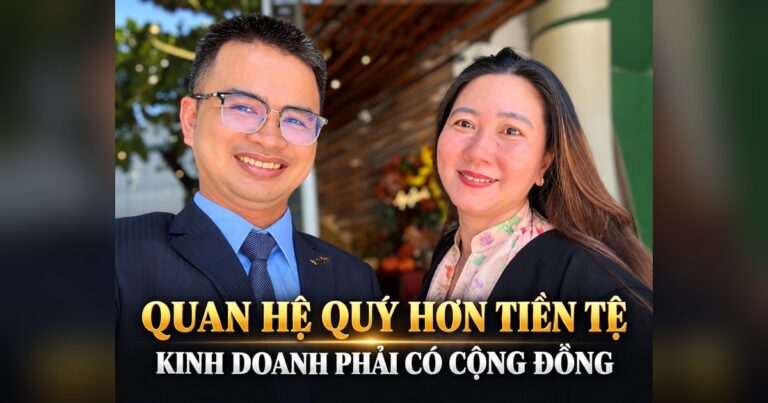Lê Tấn Đào và chị Diệp Xuân Phương, chủ xưởng hộp quà Vạn Lộc: quan hệ quý hơn tiền tệ, kinh doanh phải có cộng đồng