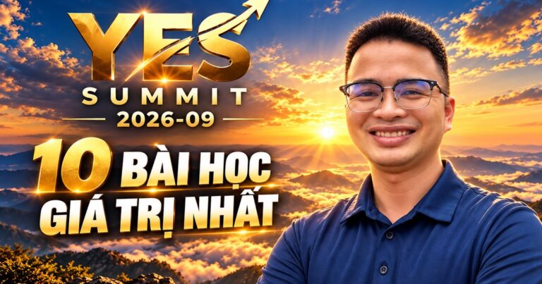 YES Summit 2026-09: 10 bài học giá trị nhất, Lê Tấn Đào
