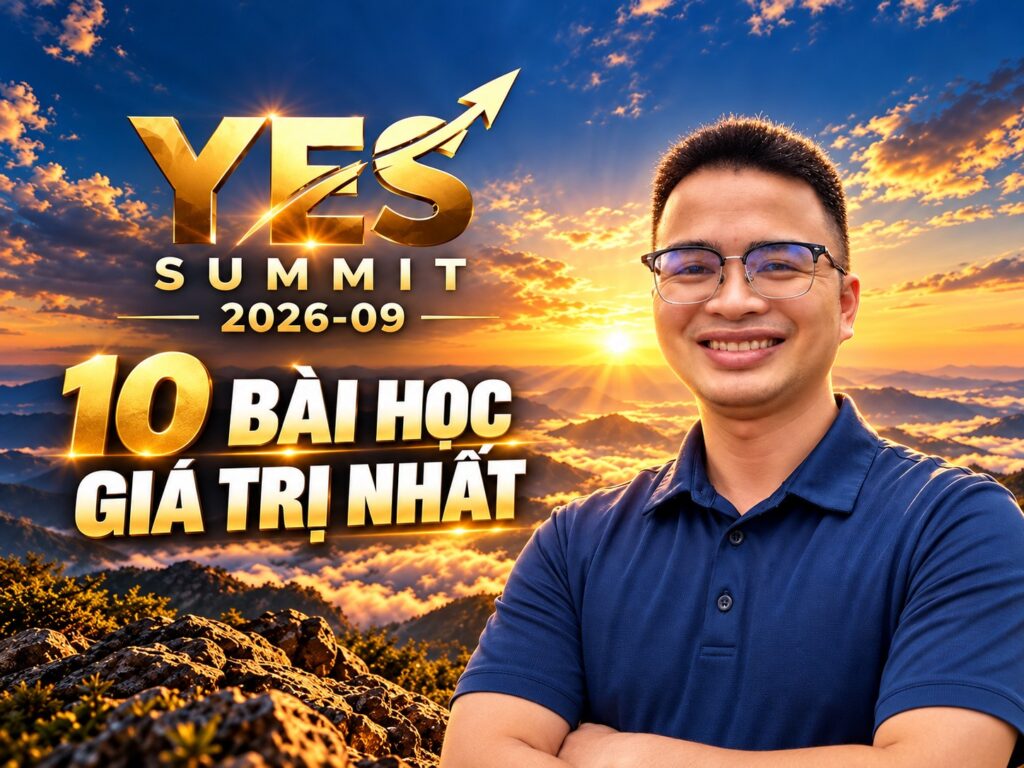 Lê Tấn Đào và 10 bài học giá trị nhất từ YES Summit 2026-09