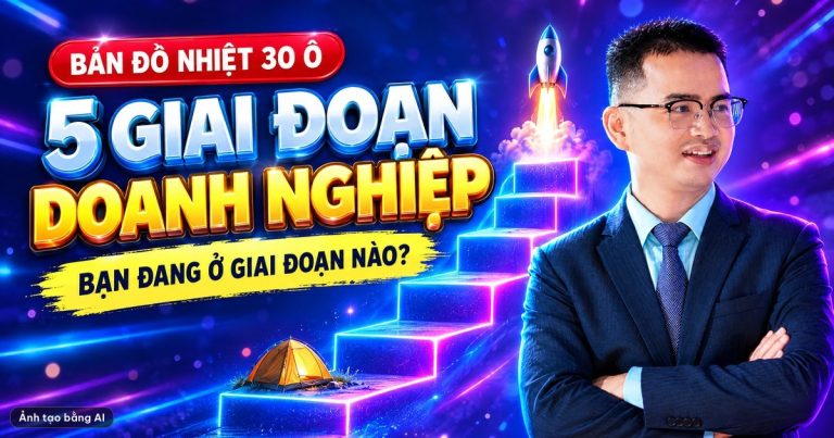 5 giai đoạn doanh nghiệp: bạn đang ở túp lều hay tăng tốc?